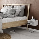 ARMIDALE NIGHTSTAND - WHITE