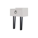 ICELAND NIGHTSTAND - WHITE