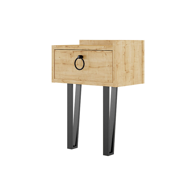 ICELAND NIGHTSTAND - OAK