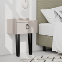 ICELAND NIGHTSTAND - LIGHT MOCHA