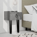 ICELAND NIGHTSTAND - RETRO GREY