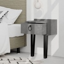 ICELAND NIGHTSTAND - RETRO GREY