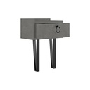 ICELAND NIGHTSTAND - RETRO GREY