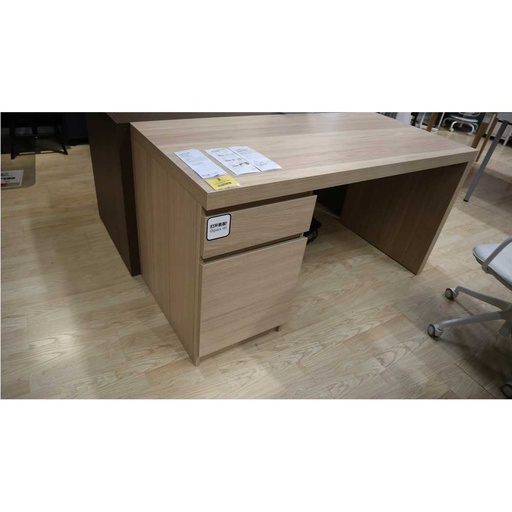 IKEA MALM Desk, White Stained Oak Veneer 140X65 cm