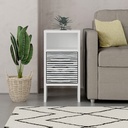 ASHEBORO NIGHTSTAND - WHITE - ZEBRA