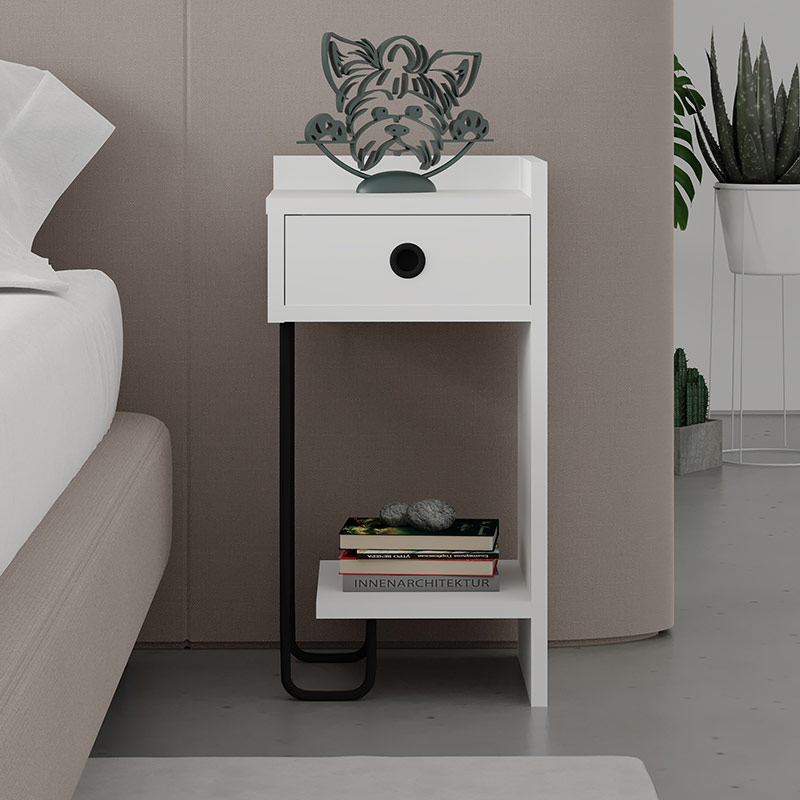 FAIRFIELD NIGHTSTAND RIGHT MODULE - WHITE