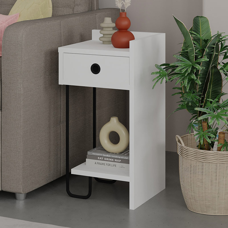 FAIRFIELD NIGHTSTAND RIGHT MODULE - WHITE