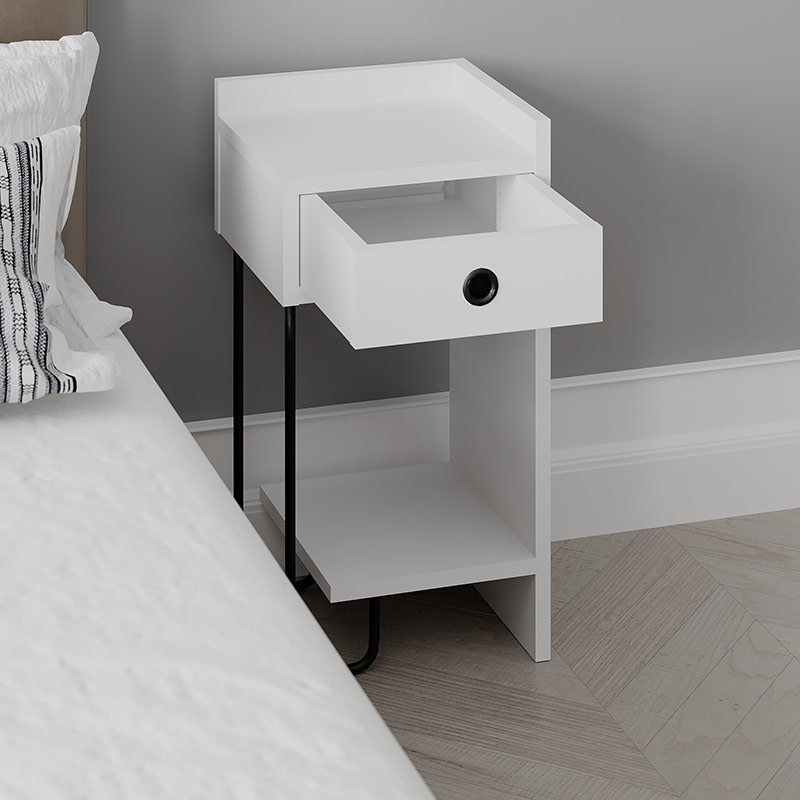 FAIRFIELD NIGHTSTAND RIGHT MODULE - WHITE