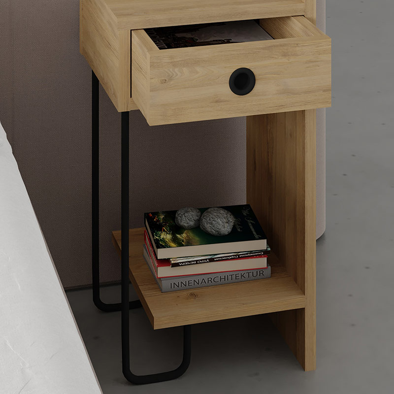 FAIRFIELD NIGHTSTAND RIGHT MODULE - OAK