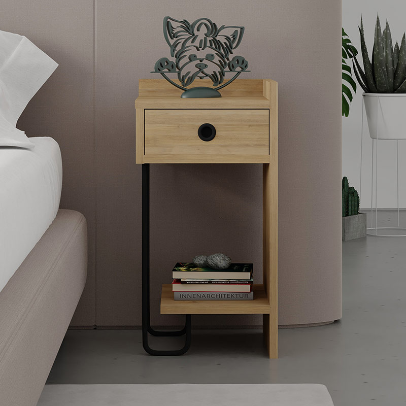 FAIRFIELD NIGHTSTAND RIGHT MODULE - OAK