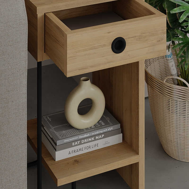 FAIRFIELD NIGHTSTAND RIGHT MODULE - OAK