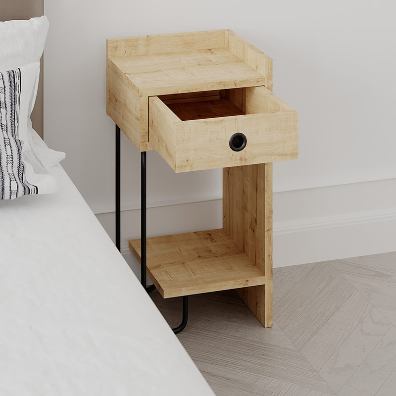 FAIRFIELD NIGHTSTAND RIGHT MODULE - OAK