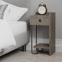 FAIRFIELD NIGHTSTAND RIGHT MODULE - DARK COFFEE