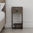 FAIRFIELD NIGHTSTAND RIGHT MODULE - DARK COFFEE