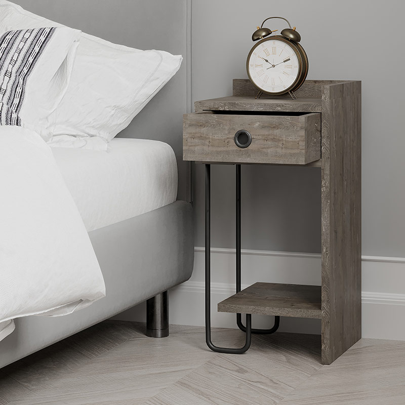 FAIRFIELD NIGHTSTAND RIGHT MODULE - DARK COFFEE