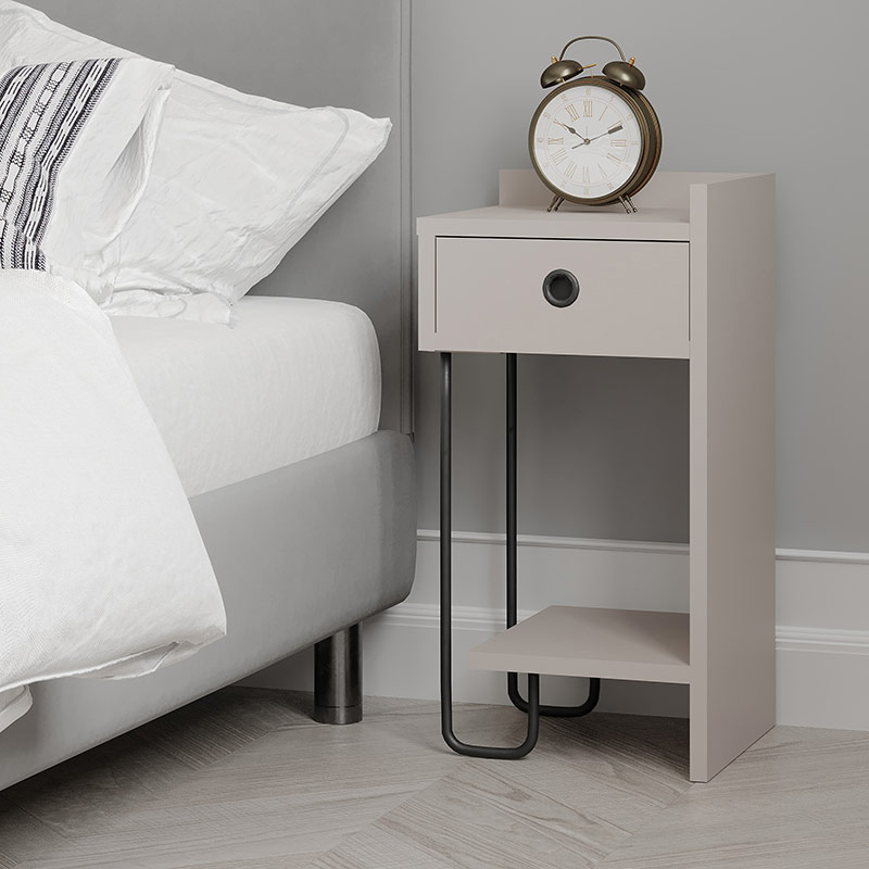 FAIRFIELD NIGHTSTAND RIGHT MODULE - LIGHT MOCHA