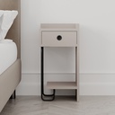 FAIRFIELD NIGHTSTAND RIGHT MODULE - LIGHT MOCHA