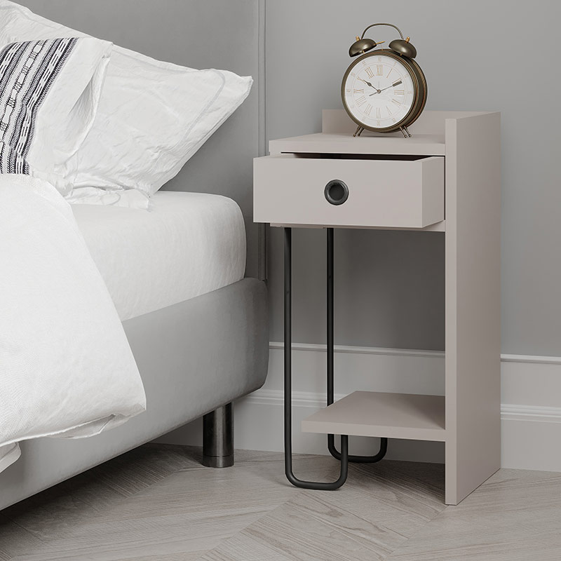 FAIRFIELD NIGHTSTAND RIGHT MODULE - LIGHT MOCHA