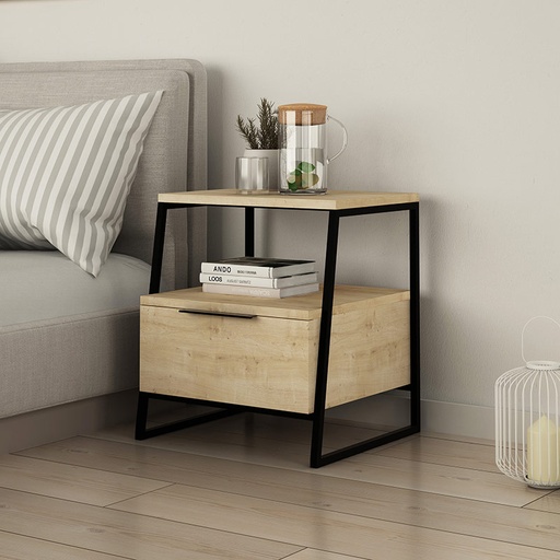 Agrı Nightstand - Oak