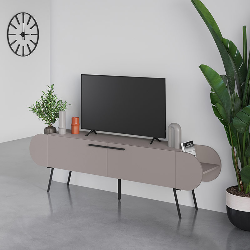 WACO TV STAND - LIGHT MOCHA