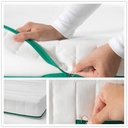 Ikea NATTSMYG Foam mattress for extendable bed 80x200 cm