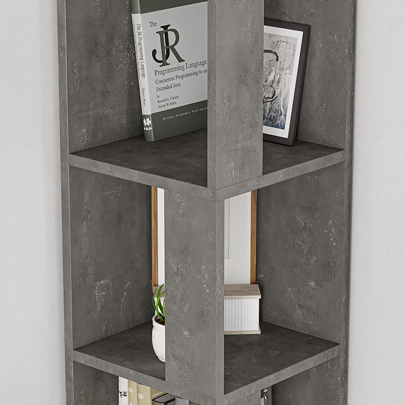 ARIZONA BOOKCASE - RETRO GREY