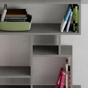 WARREN BOOKCASE - RETRO GREY