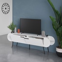 WACO TV STAND - WHITE