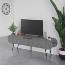 WACO TV STAND - RETRO GREY