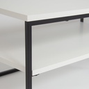 GLADSTONE TV STAND - WHITE