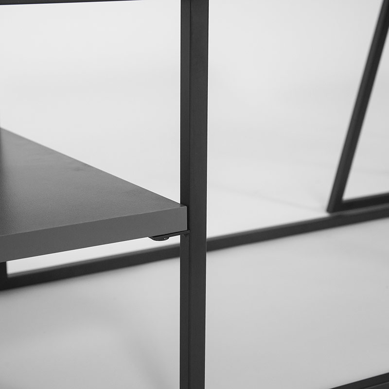 GLADSTONE TV STAND - ANTHRACITE