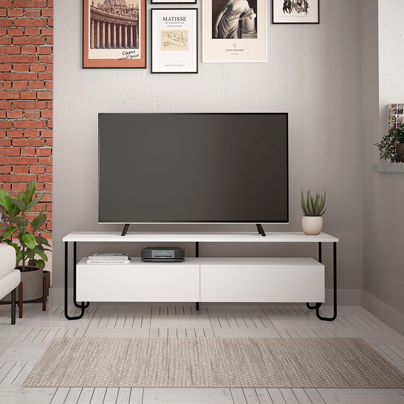 PEORIA TV UNIT - WHITE