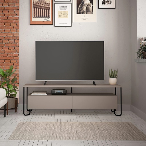 Silifke Tv Unit - Light Mocha