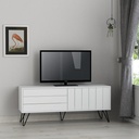 OREGON TV STAND - WHITE - WHITE