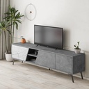 NORWOOD TV STAND - RETRO GREY - CARRARA