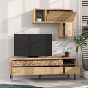 CRESTON TV UNIT - OAK