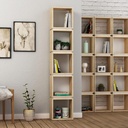 DUBBO BOOKCASE - OAK - WHITE