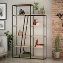 GLADSTONE BOOKCASE - OAK