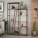 GLADSTONE BOOKCASE - LIGHT MOCHA