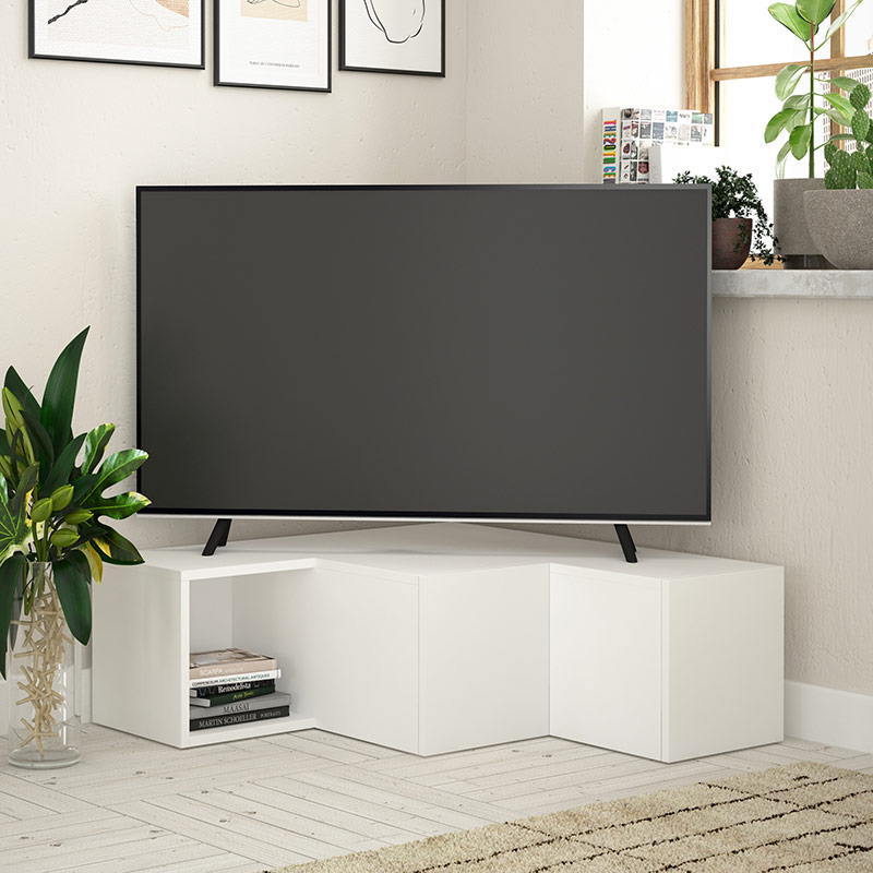 PROVO TV STAND - WHITE