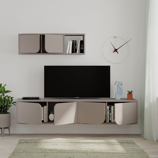 Yalova Tv Unit - Light Mocha