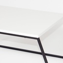 GLADSTONE COFFEE TABLE - WHITE