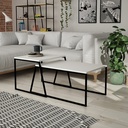 GLADSTONE COFFEE TABLE - WHITE