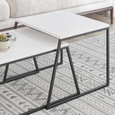 GLADSTONE COFFEE TABLE - WHITE