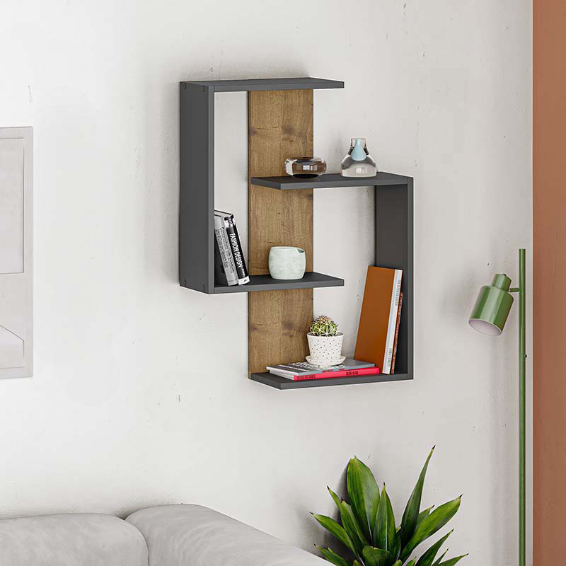 DEVONPORT SHELF - ANTHRACITE - HITIT