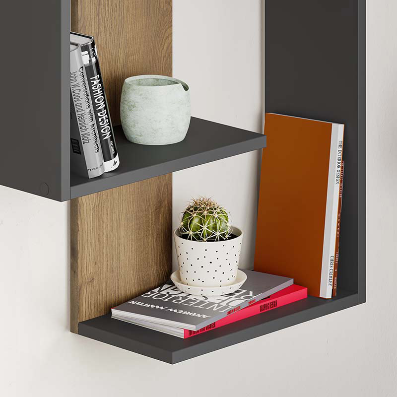 DEVONPORT SHELF - ANTHRACITE - HITIT