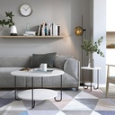 PATERSON COFFEE TABLE - WHITE