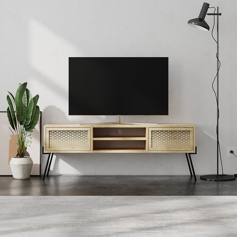 LISMORE TV STAND - OAK