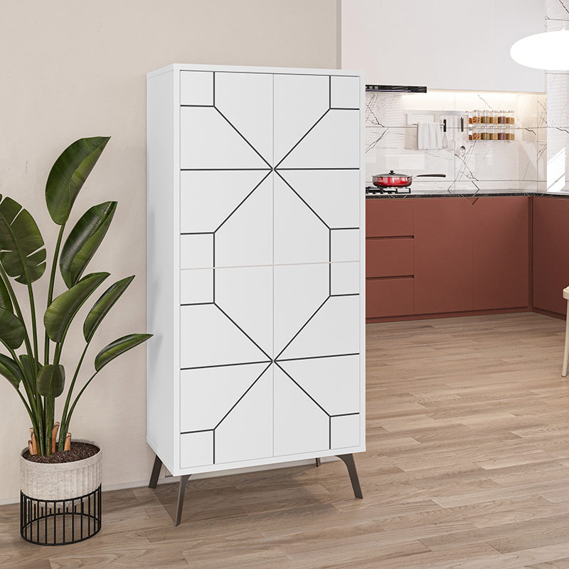 MODESTO MULTIPURPOSE CABINET - WHITE