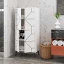 MODESTO MULTIPURPOSE CABINET - WHITE